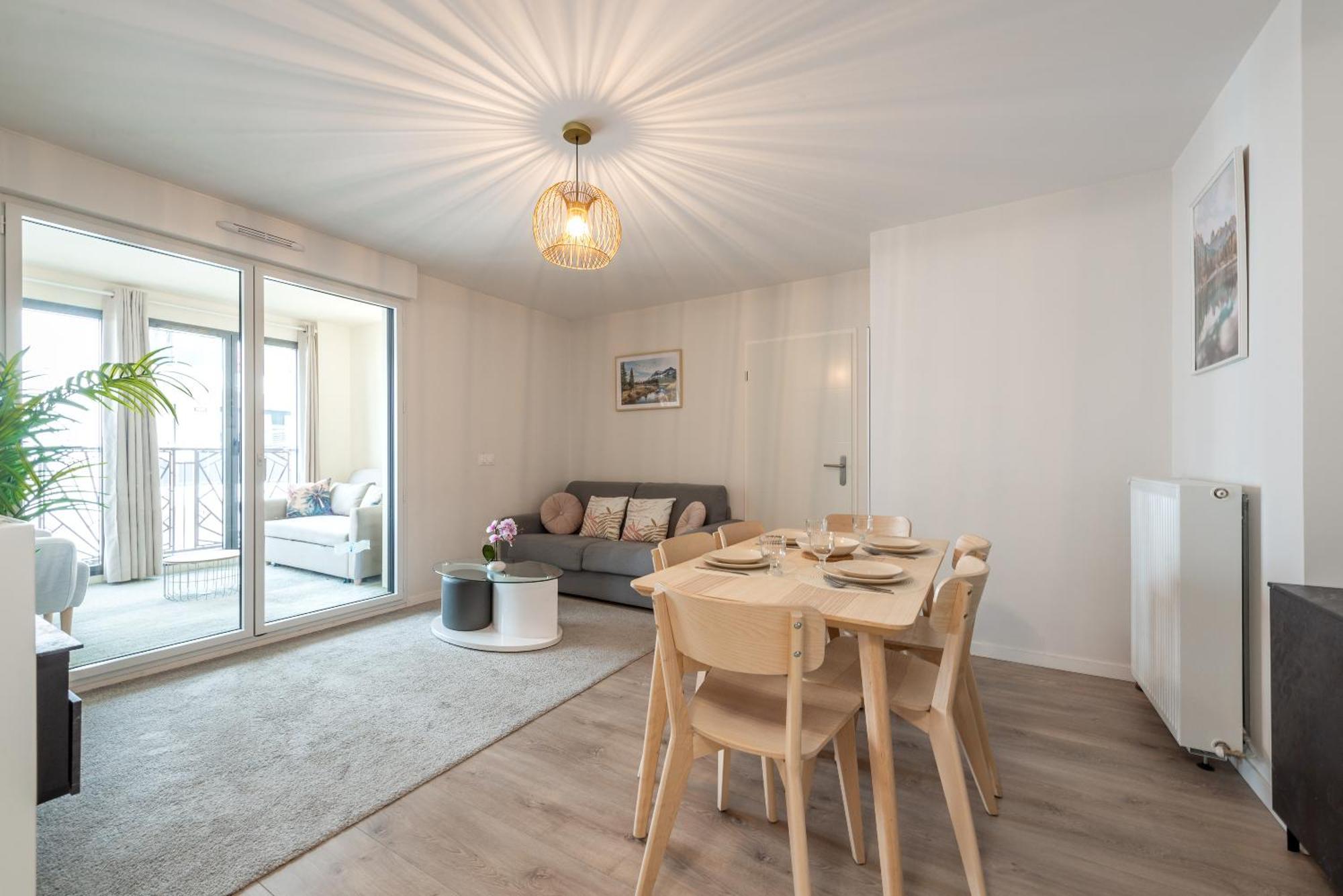 L'Eden - T2 Neuf Avec Loggia Et Parking Prive - Proche Rer A & Disneyland Chessy  Exteriör bild